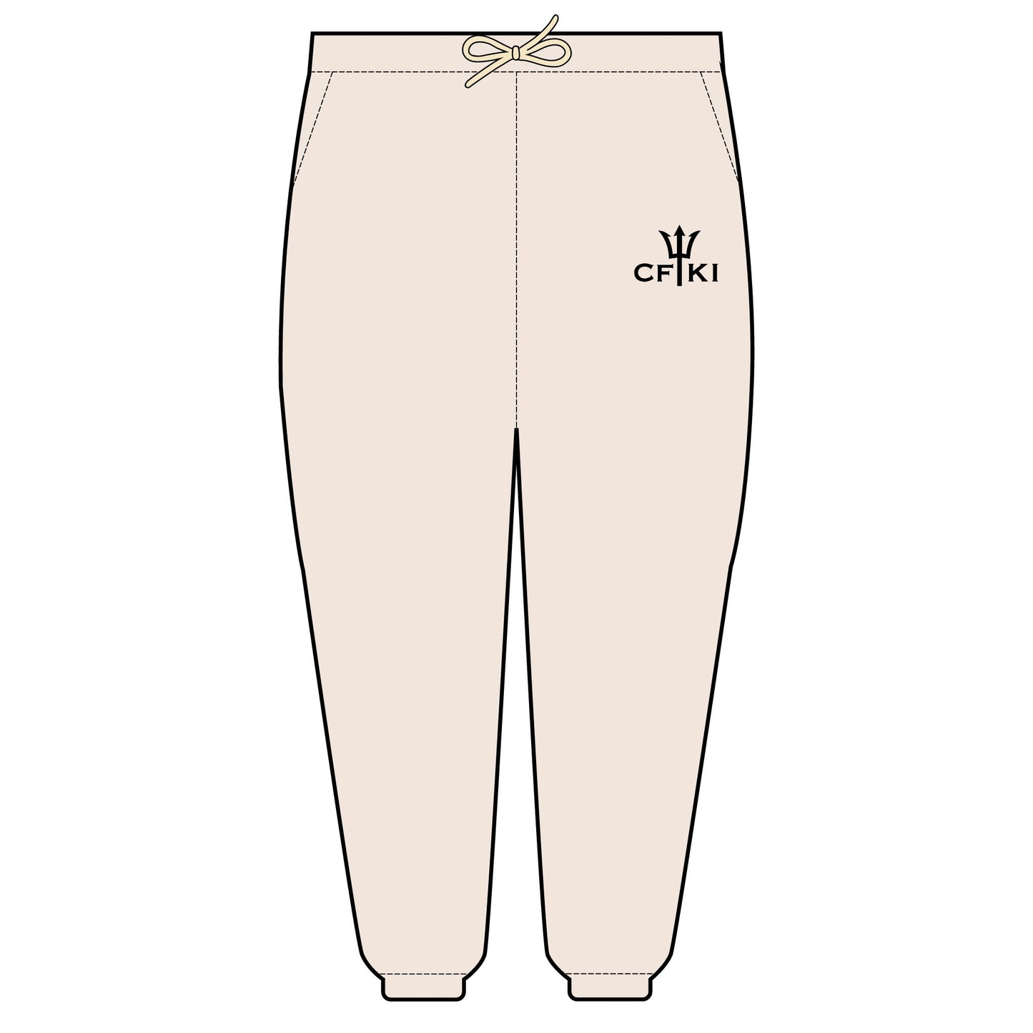 Unisex Garment-Dyed Lightweight Fleece Sweatpants