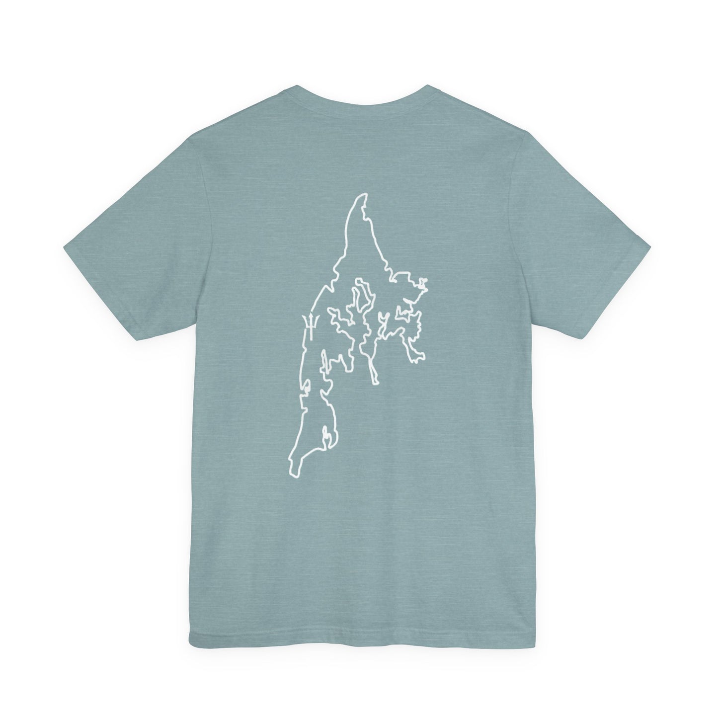 CrossFit Kent Island T‑Shirt — Island Outline Gym Tee