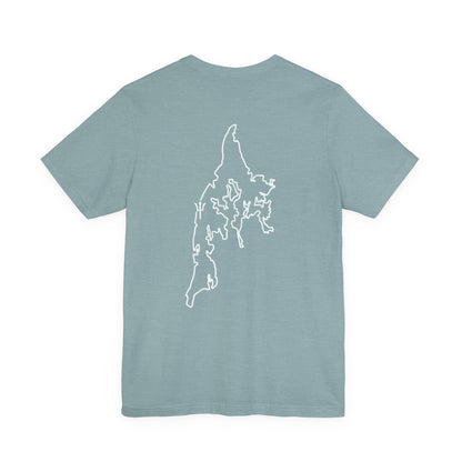 CrossFit Kent Island T‑Shirt — Island Outline Gym Tee