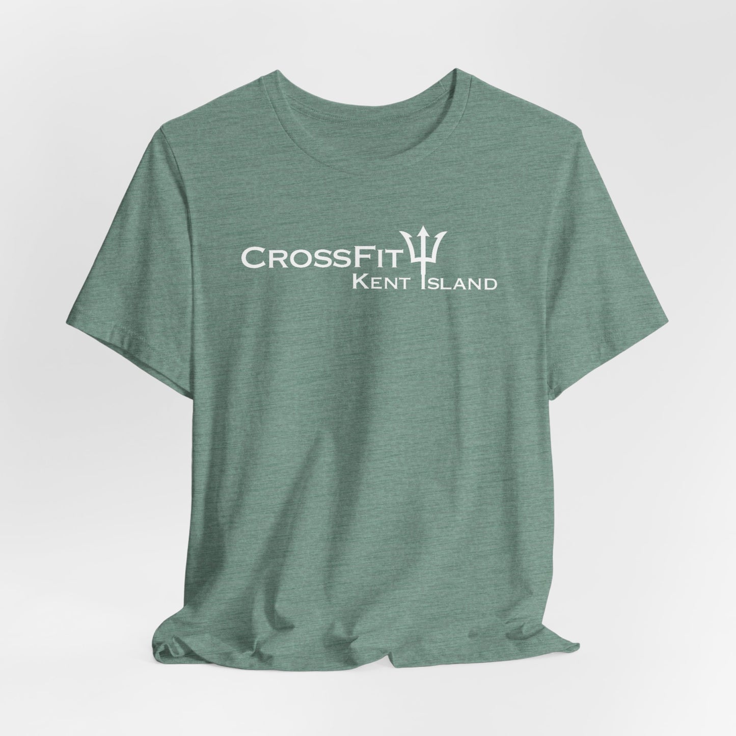 CrossFit Kent Island T‑Shirt — Island Outline Gym Tee