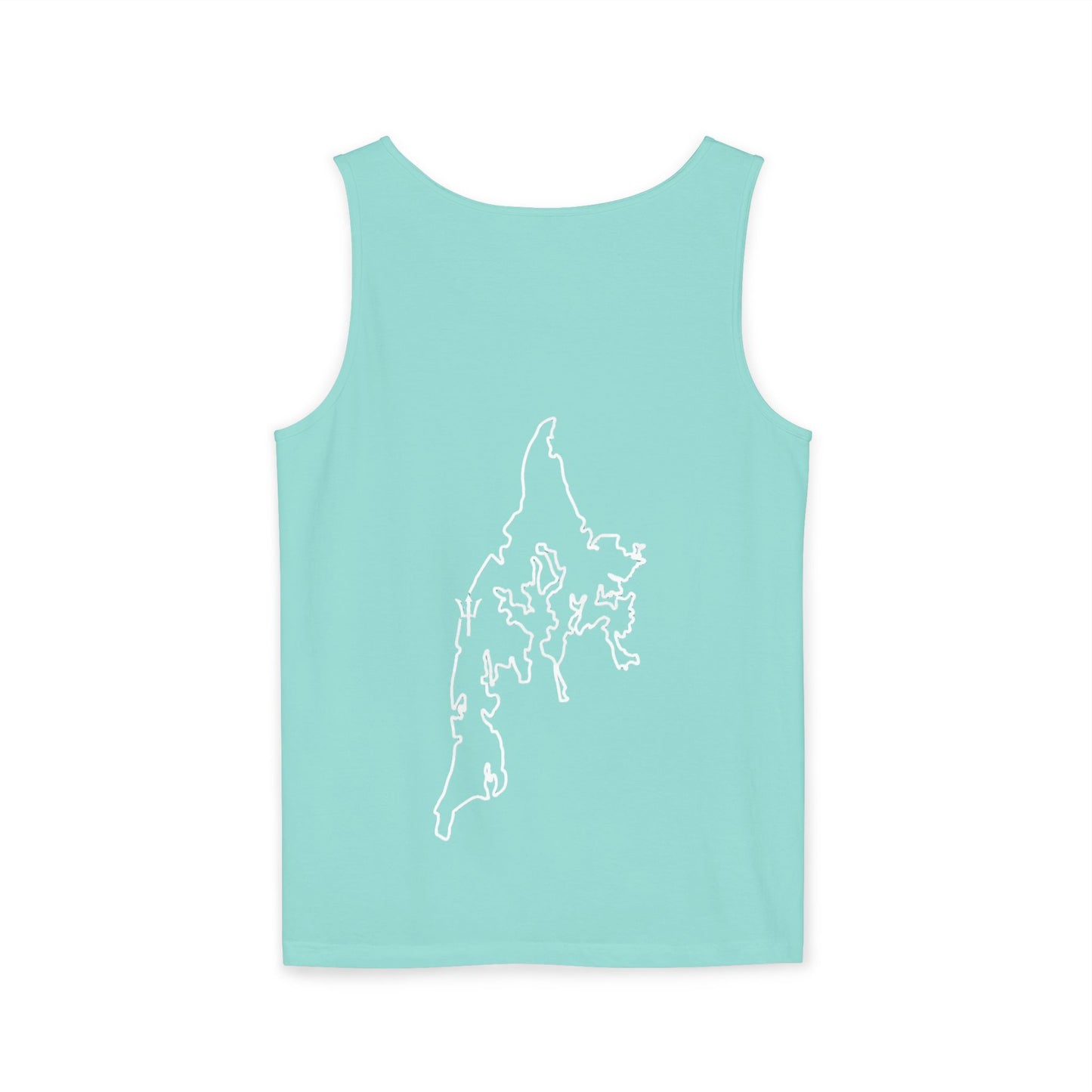 CrossFit Gym Logo Tank Top — Lightweight Garment-Dyed Fitness Tank