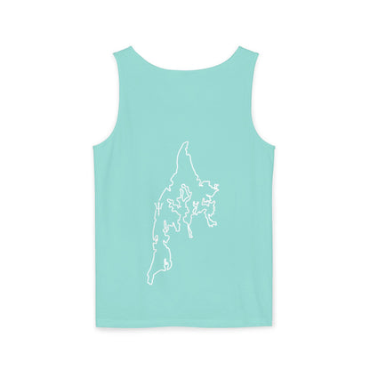 CrossFit Gym Logo Tank Top — Lightweight Garment-Dyed Fitness Tank