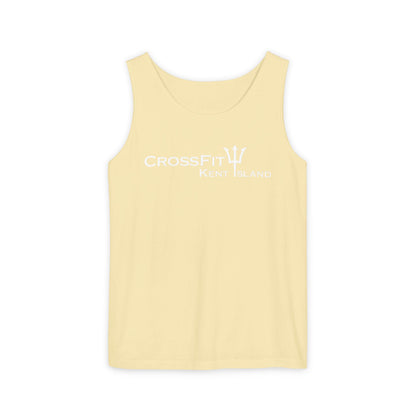 CrossFit Gym Logo Tank Top — Lightweight Garment-Dyed Fitness Tank