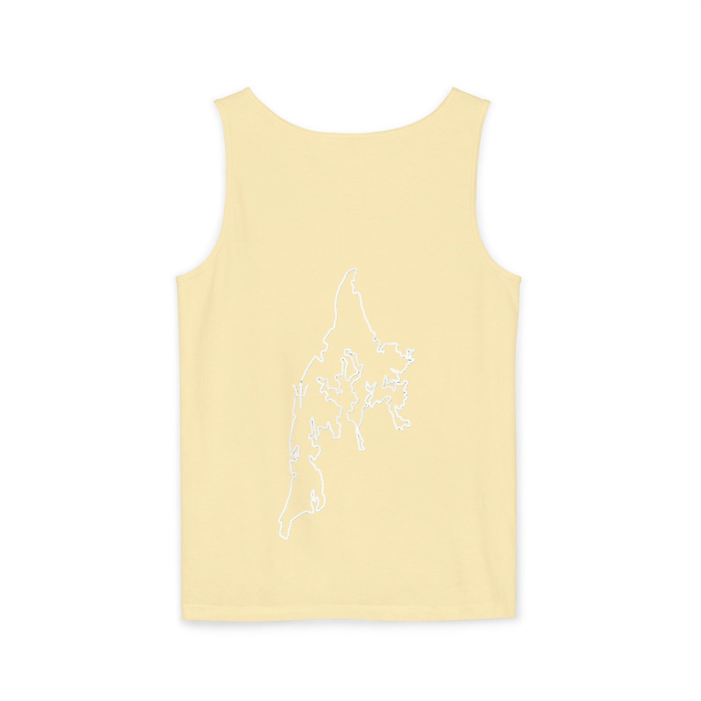 CrossFit Gym Logo Tank Top — Lightweight Garment-Dyed Fitness Tank