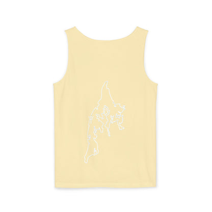 CrossFit Gym Logo Tank Top — Lightweight Garment-Dyed Fitness Tank