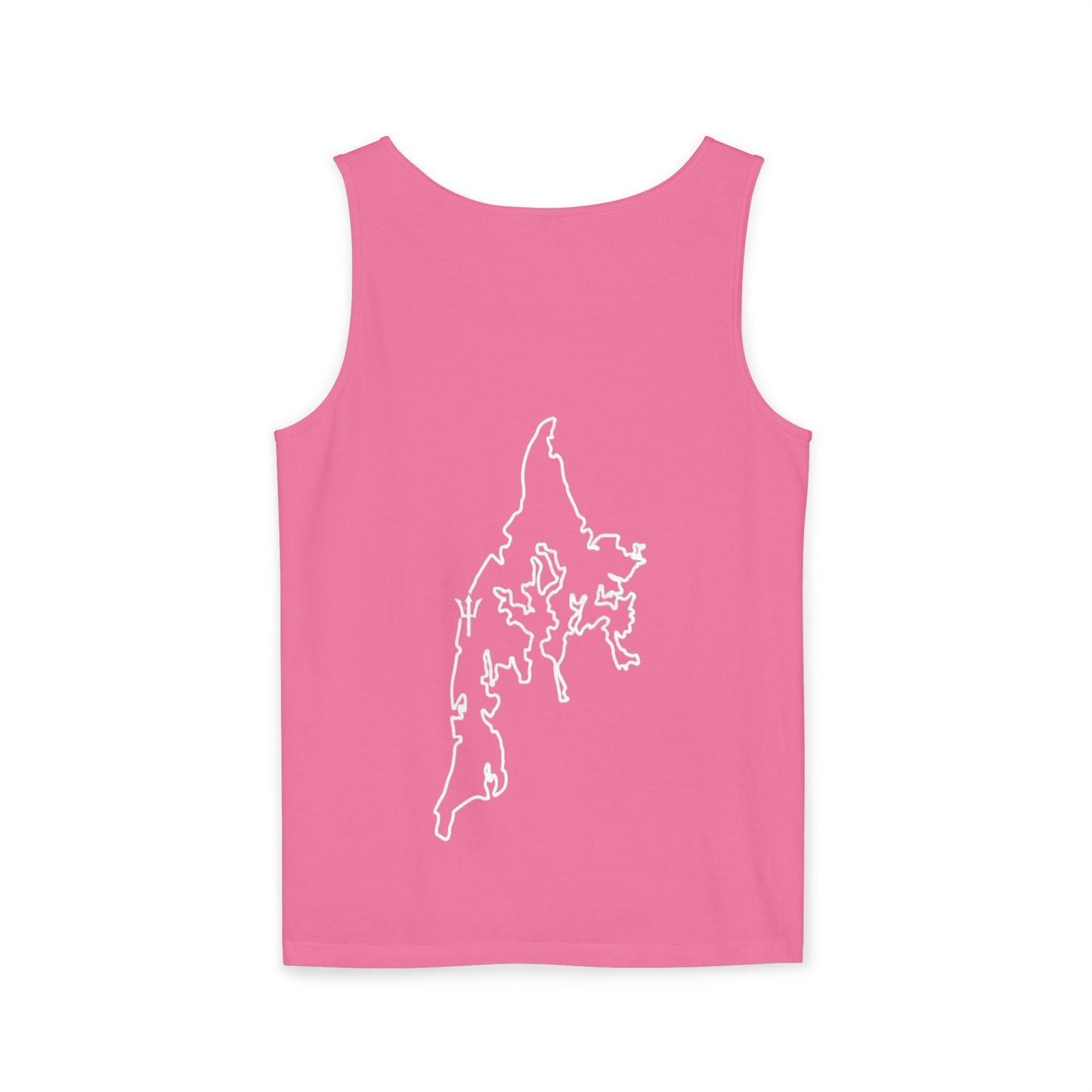 CrossFit Gym Logo Tank Top — Lightweight Garment-Dyed Fitness Tank