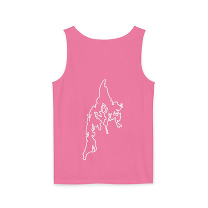 CrossFit Gym Logo Tank Top — Lightweight Garment-Dyed Fitness Tank