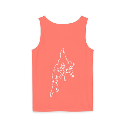 CrossFit Gym Logo Tank Top — Lightweight Garment-Dyed Fitness Tank