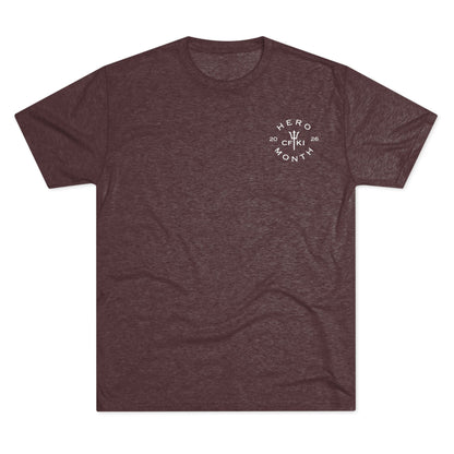 Heroes T‑Shirt — Memorial Tribute Tee with Handwritten Names