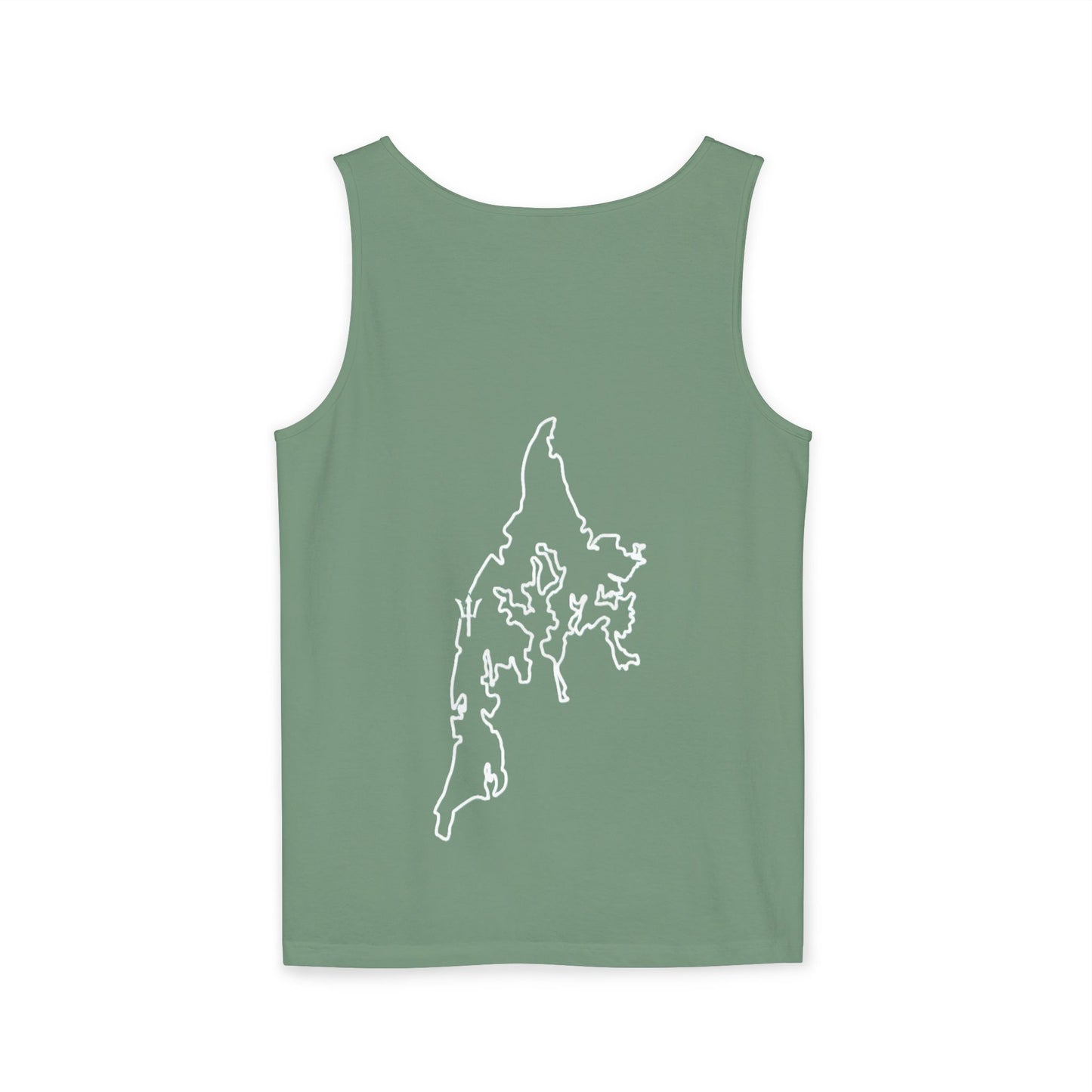 CrossFit Gym Logo Tank Top — Lightweight Garment-Dyed Fitness Tank