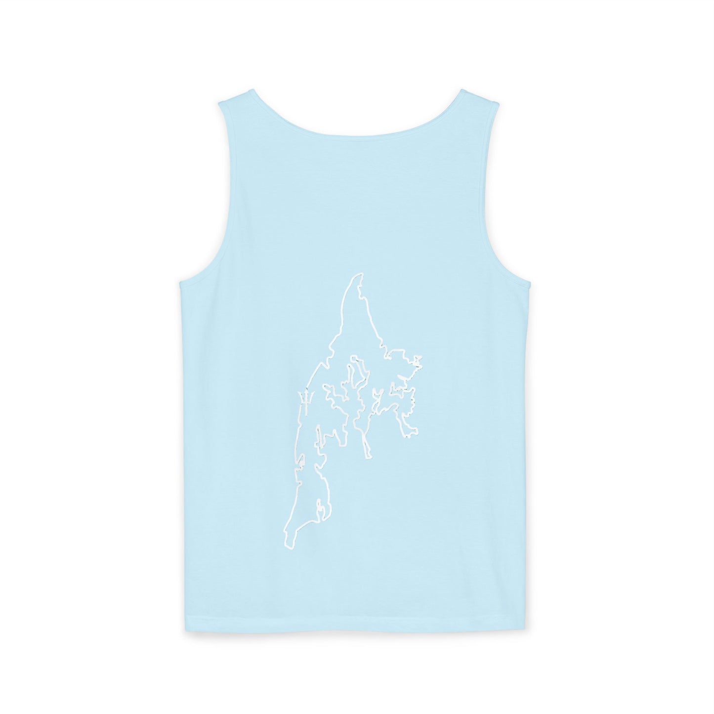 CrossFit Gym Logo Tank Top — Lightweight Garment-Dyed Fitness Tank