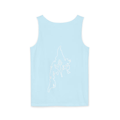 CrossFit Gym Logo Tank Top — Lightweight Garment-Dyed Fitness Tank