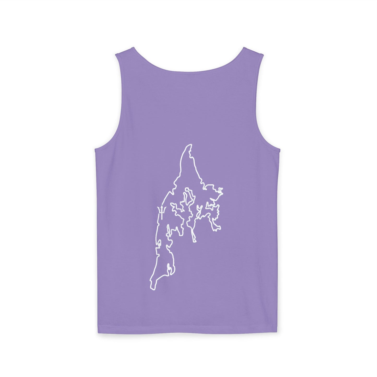 CrossFit Gym Logo Tank Top — Lightweight Garment-Dyed Fitness Tank