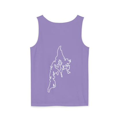 CrossFit Gym Logo Tank Top — Lightweight Garment-Dyed Fitness Tank