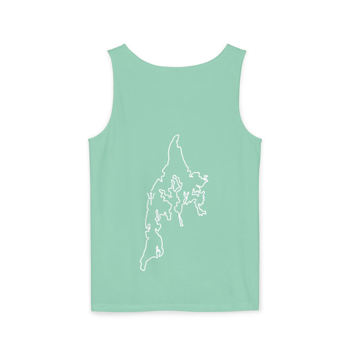 CrossFit Gym Logo Tank Top — Lightweight Garment-Dyed Fitness Tank