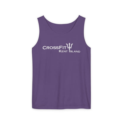 CrossFit Gym Logo Tank Top — Lightweight Garment-Dyed Fitness Tank