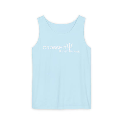 CrossFit Gym Logo Tank Top — Lightweight Garment-Dyed Fitness Tank