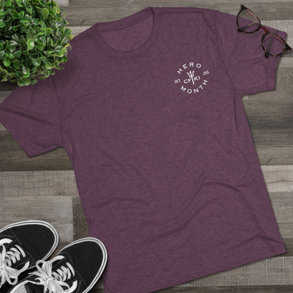 Heroes T‑Shirt — Memorial Tribute Tee with Handwritten Names