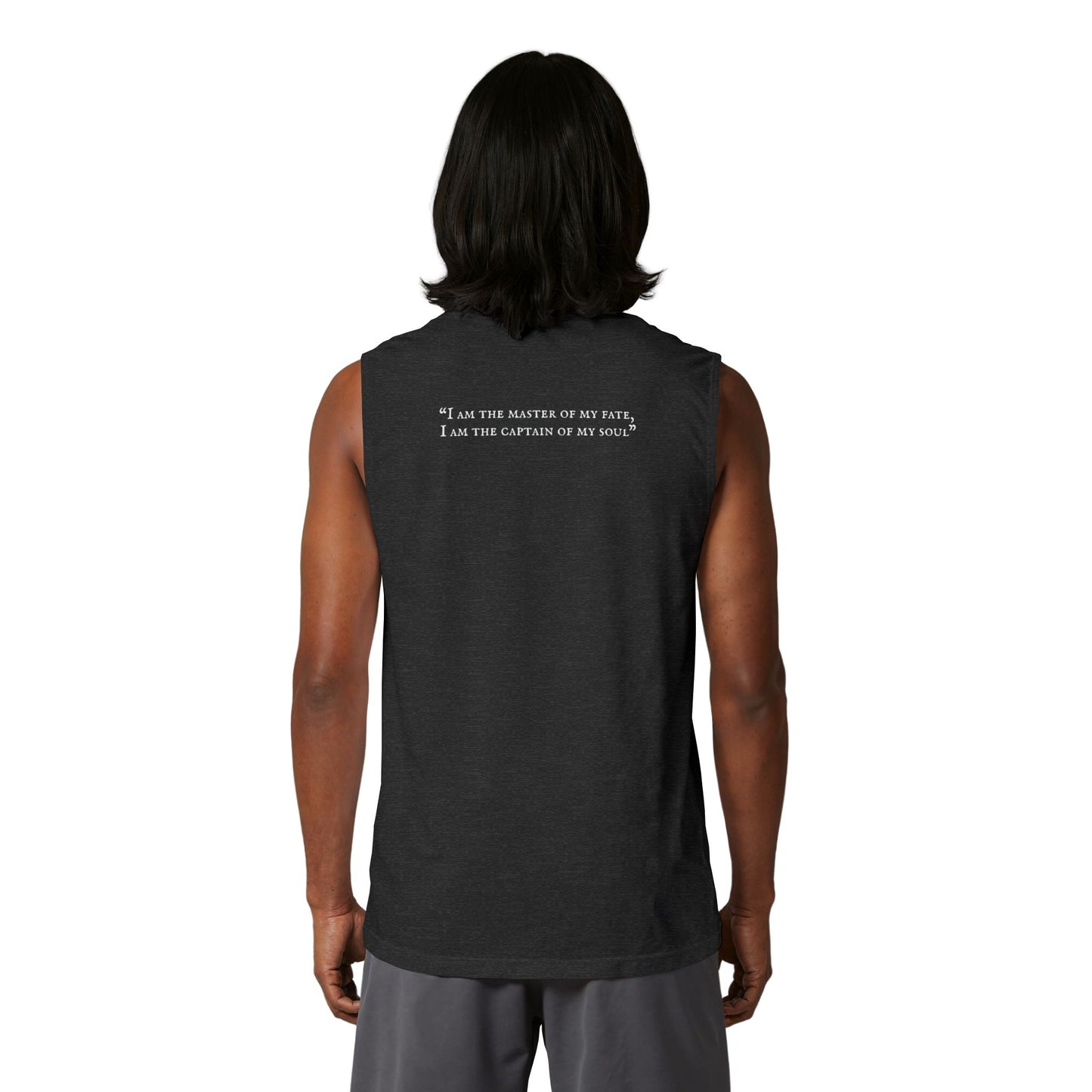 CrossFit Kent Island Muscle Tank — Retro Sunset Logo Fitness Tank