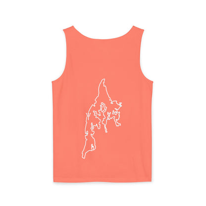 CrossFit Gym Logo Tank Top — Lightweight Garment-Dyed Fitness Tank