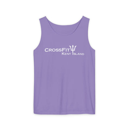 CrossFit Gym Logo Tank Top — Lightweight Garment-Dyed Fitness Tank