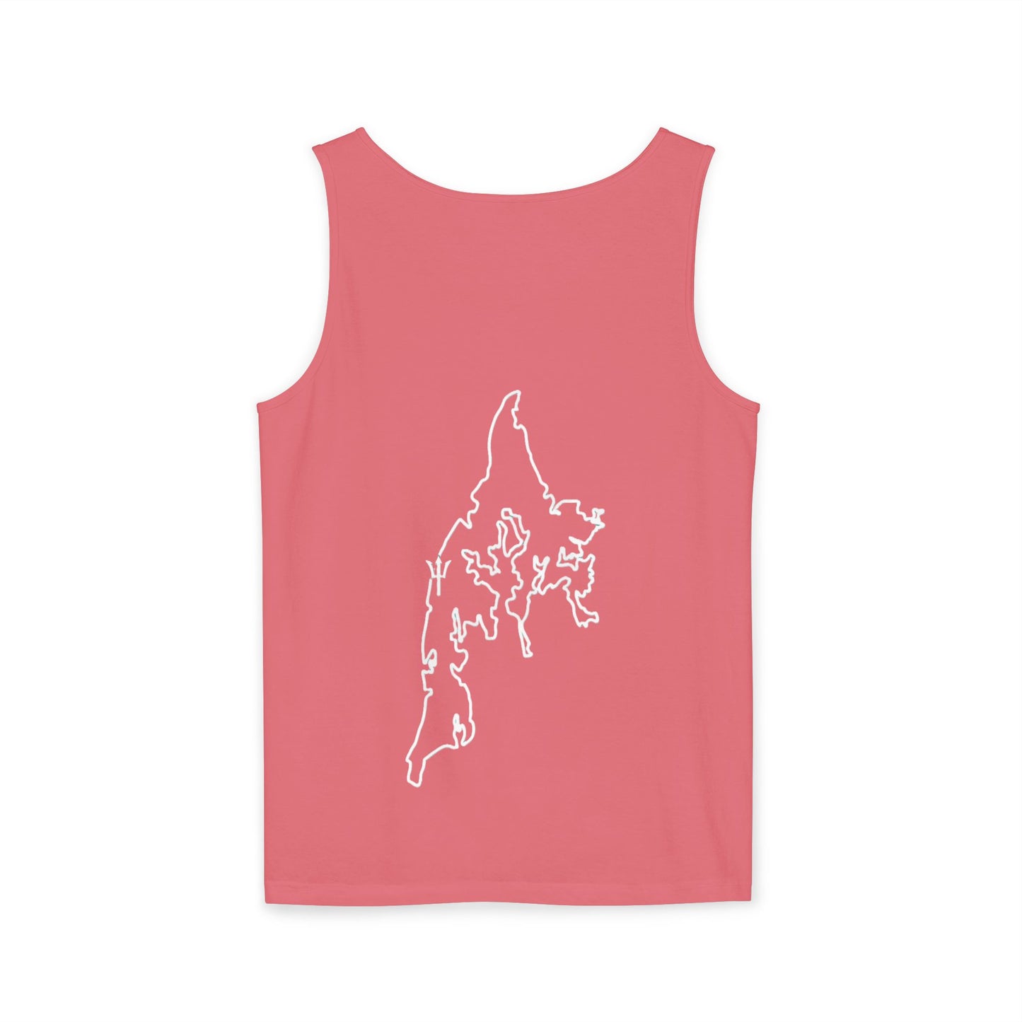 CrossFit Gym Logo Tank Top — Lightweight Garment-Dyed Fitness Tank