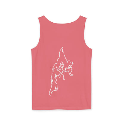 CrossFit Gym Logo Tank Top — Lightweight Garment-Dyed Fitness Tank