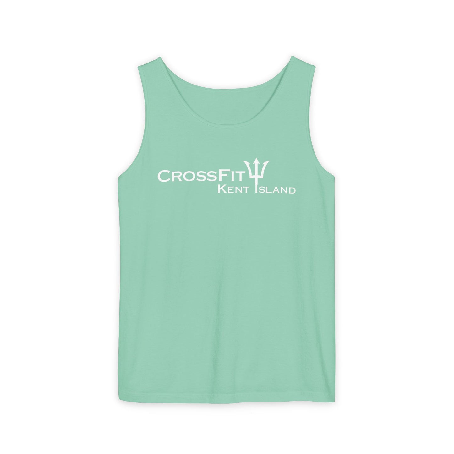 CrossFit Gym Logo Tank Top — Lightweight Garment-Dyed Fitness Tank