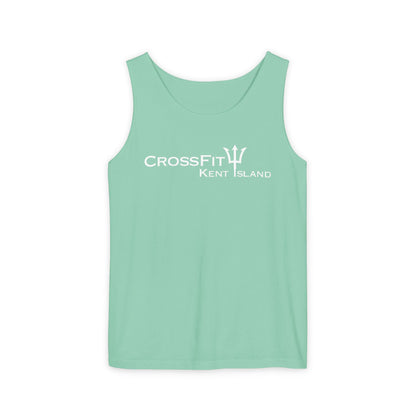 CrossFit Gym Logo Tank Top — Lightweight Garment-Dyed Fitness Tank