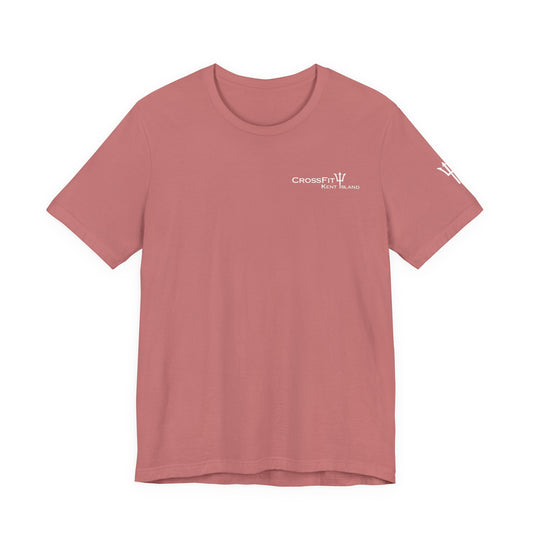 Captain of My Soul Tee — Retro Sunset Trident T-Shirt