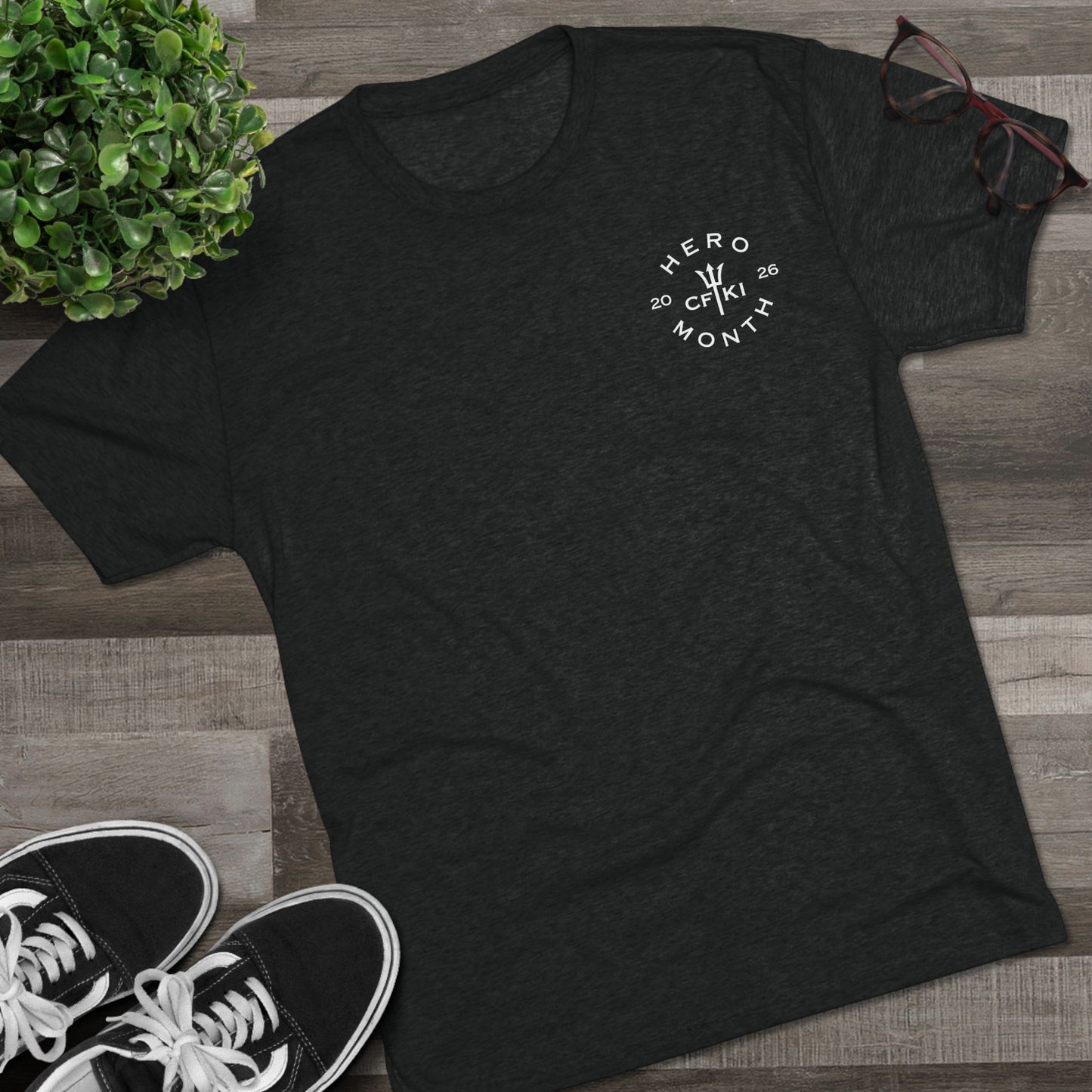 Heroes T‑Shirt — Memorial Tribute Tee with Handwritten Names