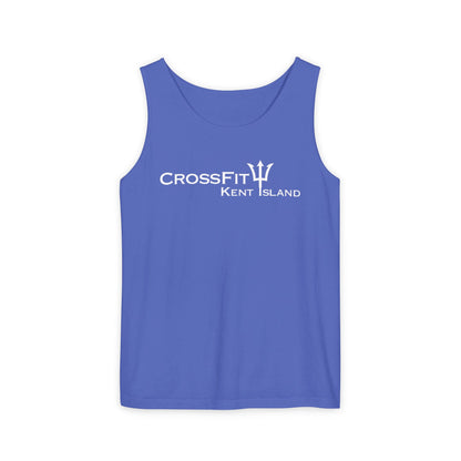 CrossFit Gym Logo Tank Top — Lightweight Garment-Dyed Fitness Tank