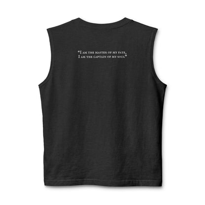 CrossFit Kent Island Muscle Tank — Retro Sunset Logo Fitness Tank