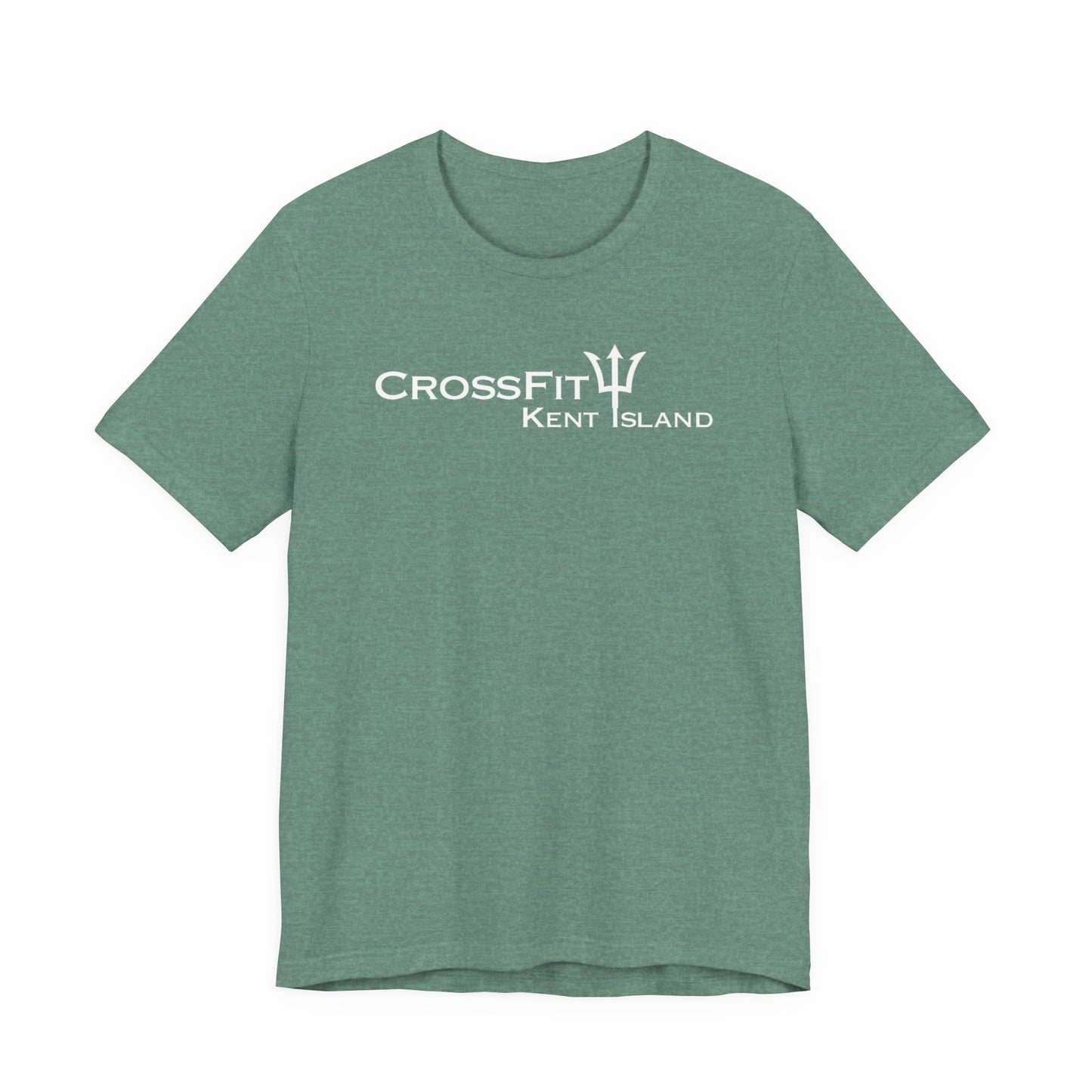 CrossFit Kent Island T‑Shirt — Island Outline Gym Tee