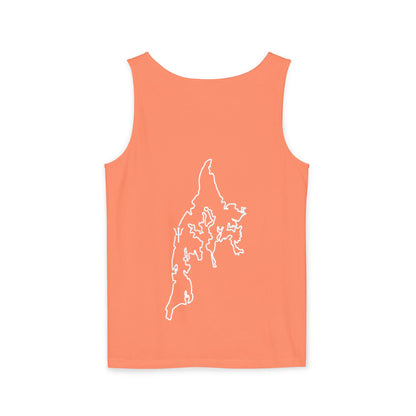 CrossFit Gym Logo Tank Top — Lightweight Garment-Dyed Fitness Tank