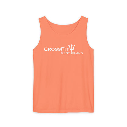 CrossFit Gym Logo Tank Top — Lightweight Garment-Dyed Fitness Tank