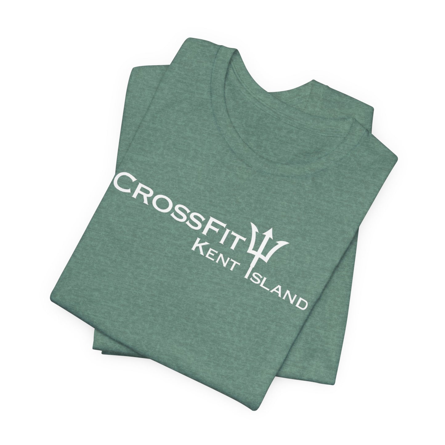 CrossFit Kent Island T‑Shirt — Island Outline Gym Tee