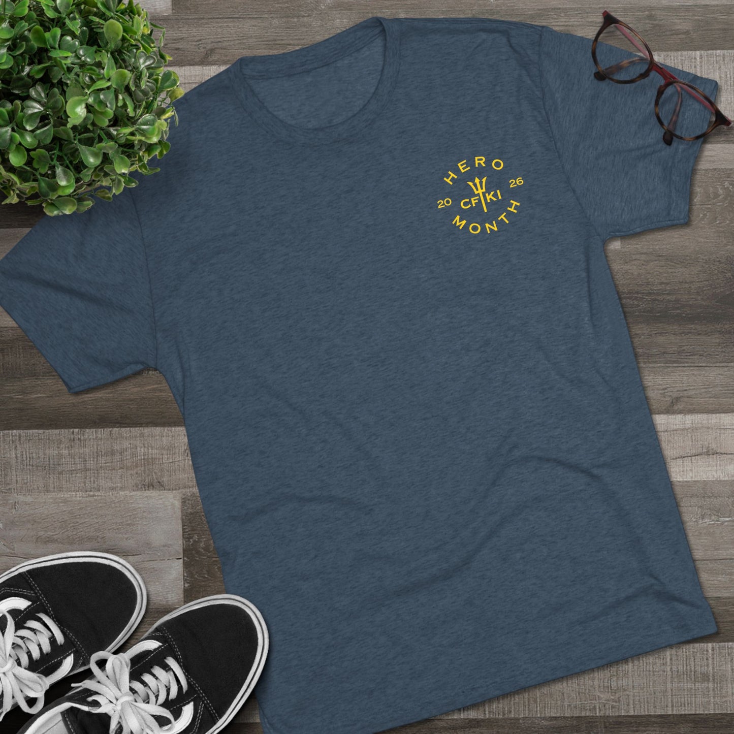 Heroes T‑Shirt — Memorial Tribute Tee with Handwritten Names