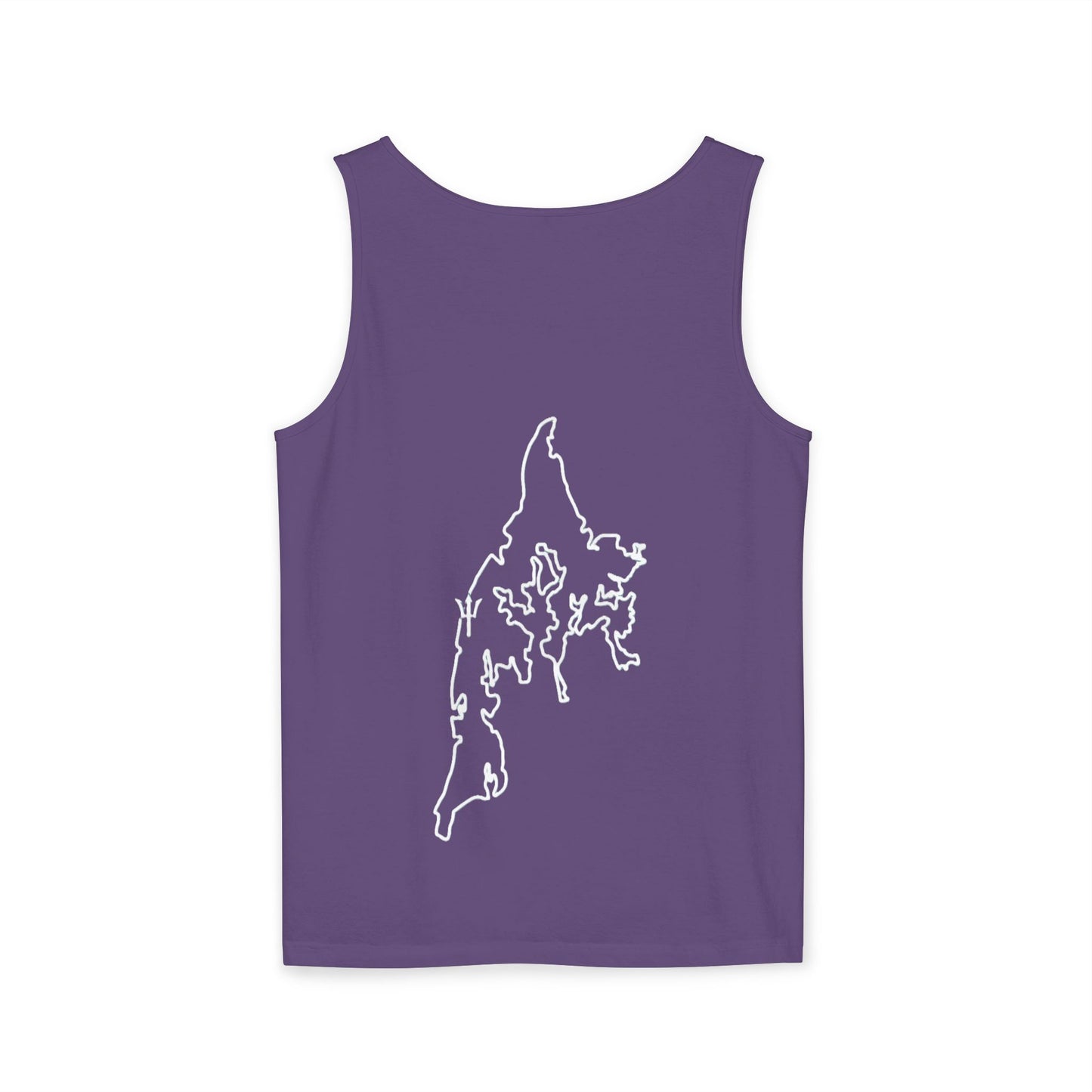 CrossFit Gym Logo Tank Top — Lightweight Garment-Dyed Fitness Tank