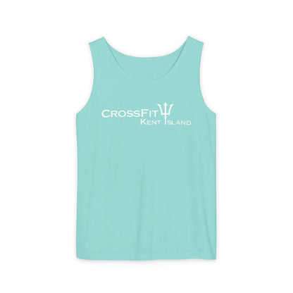 CrossFit Gym Logo Tank Top — Lightweight Garment-Dyed Fitness Tank