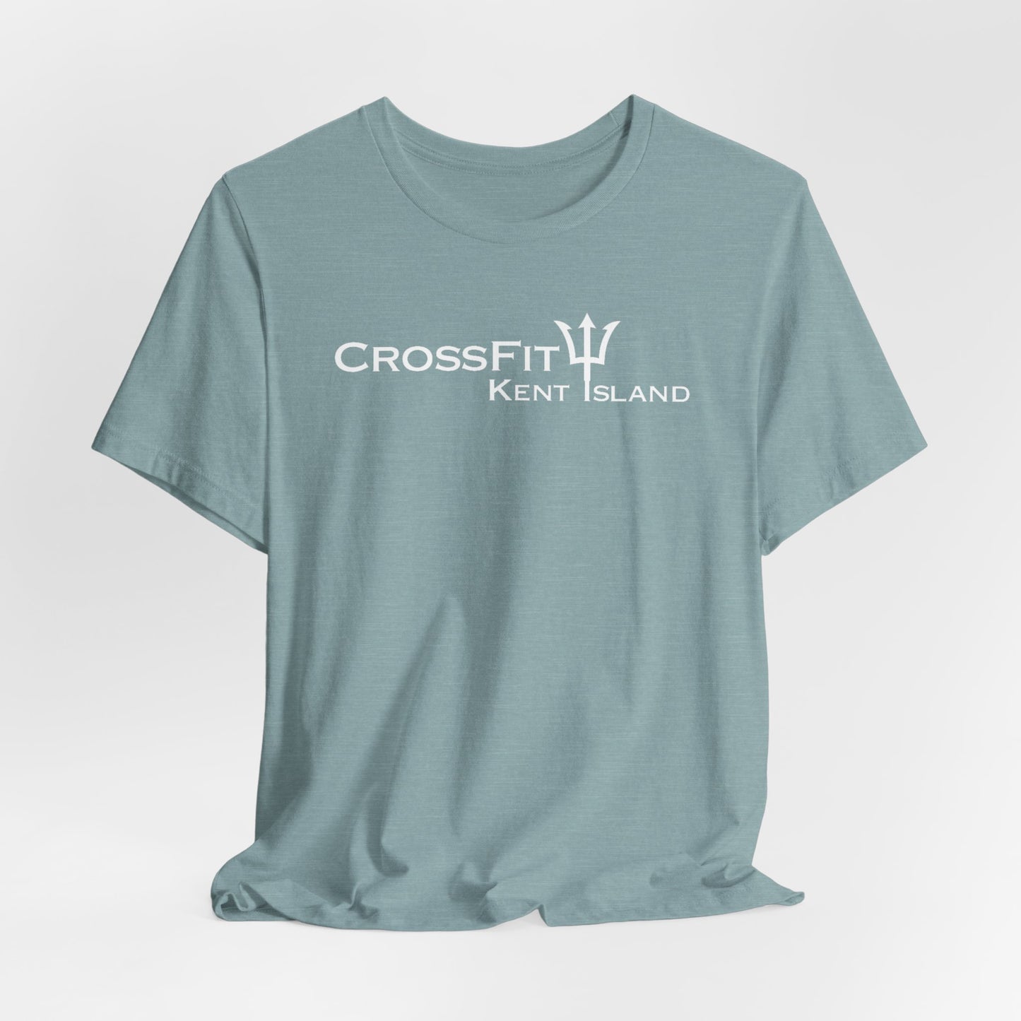 CrossFit Kent Island T‑Shirt — Island Outline Gym Tee