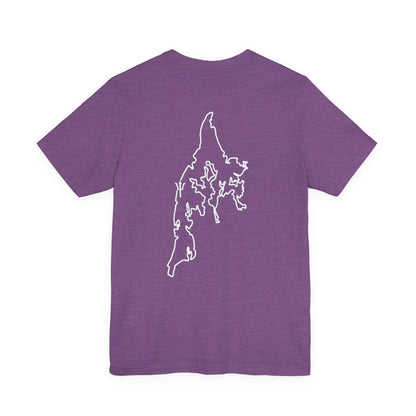 CrossFit Kent Island T‑Shirt — Island Outline Gym Tee