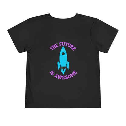 Toddler Tee — "The Future Is Awesome" Rocket Kids Shirt (CrossFit Kent Island Kids)