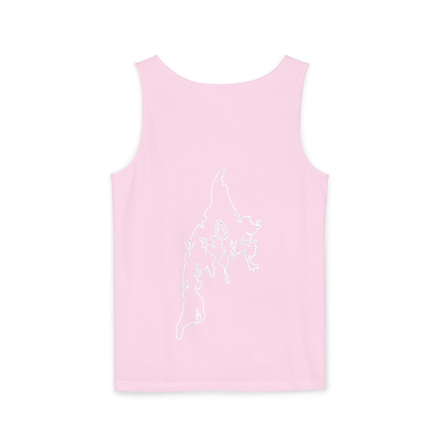 CrossFit Gym Logo Tank Top — Lightweight Garment-Dyed Fitness Tank