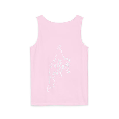 CrossFit Gym Logo Tank Top — Lightweight Garment-Dyed Fitness Tank