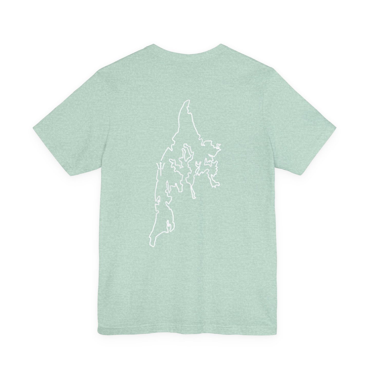 CrossFit Kent Island T‑Shirt — Island Outline Gym Tee