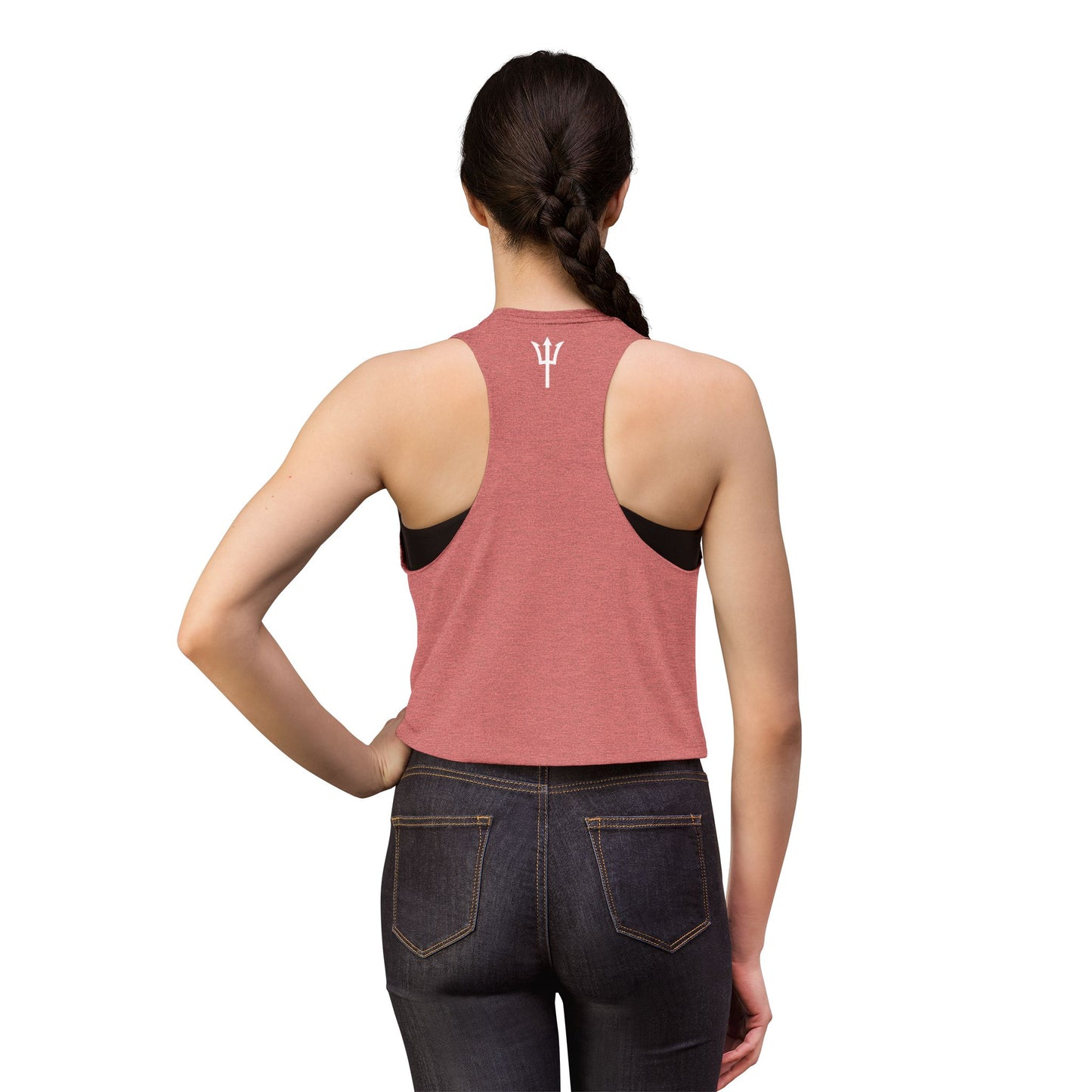 CrossFit Kent Island Women's Crop Top — Nautical Trident Workout Tank