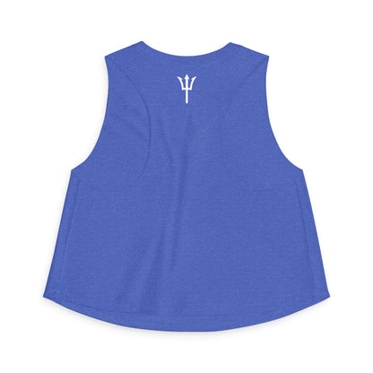 CrossFit Kent Island Women's Crop Top — Nautical Trident Workout Tank