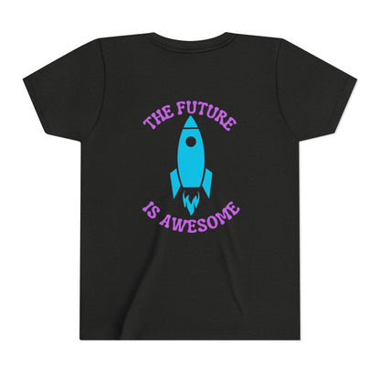 Youth Tee - "The Future Is Awesome" Rocket Kids T-Shirt (CrossFit Kent Island)