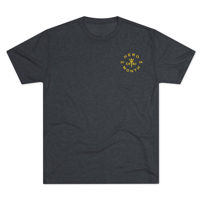 Heroes T‑Shirt — Memorial Tribute Tee with Handwritten Names